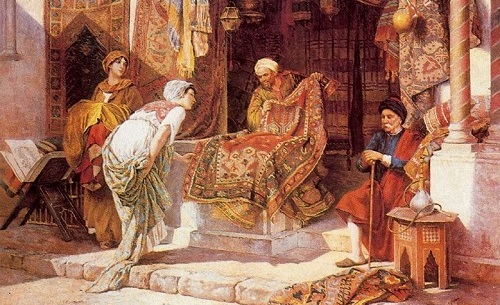 alfombra persa